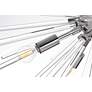7_Sienna 36" Wide Chrome 10-Light Sputnik Chandelier more views