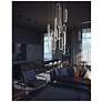 2_Sienna 4.75" Wide Painted Nickel LED Round Pendant more views