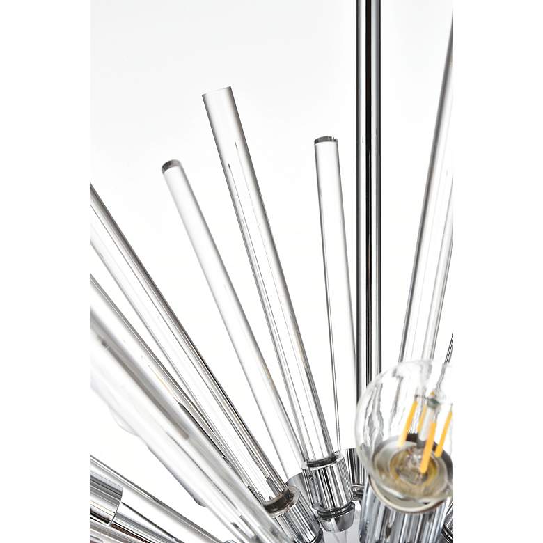 Image 6 Sienna 42" Crystal Rod Pendant more views