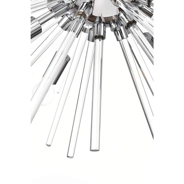 Image 7 Sienna 42" Crystal Rod Pendant more views