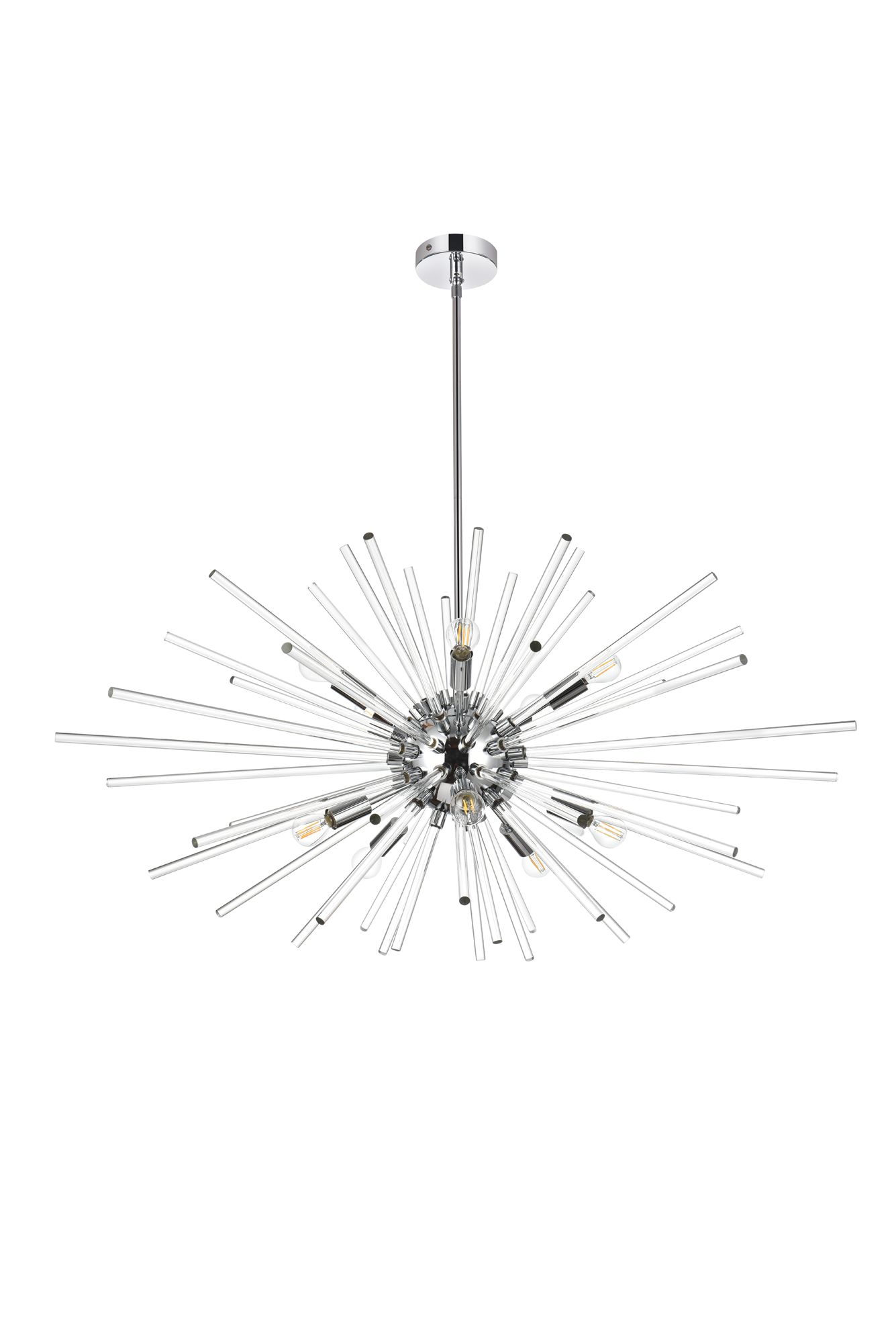 Sienna 42" Crystal Rod Pendant