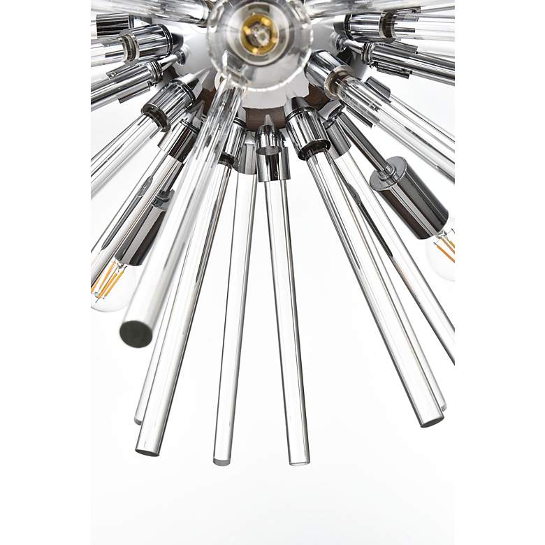 Image 5 Sienna 46" Crystal Rod Pendant more views