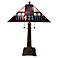 Sienna Mission Tiffany Style Table Lamp