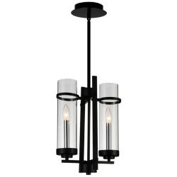Sierra 2 Light Up Mini Pendant With Black Finish
