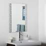 Sierra 23 1/2" x 31 1/2" Vanity Bathroom Wall Mirror