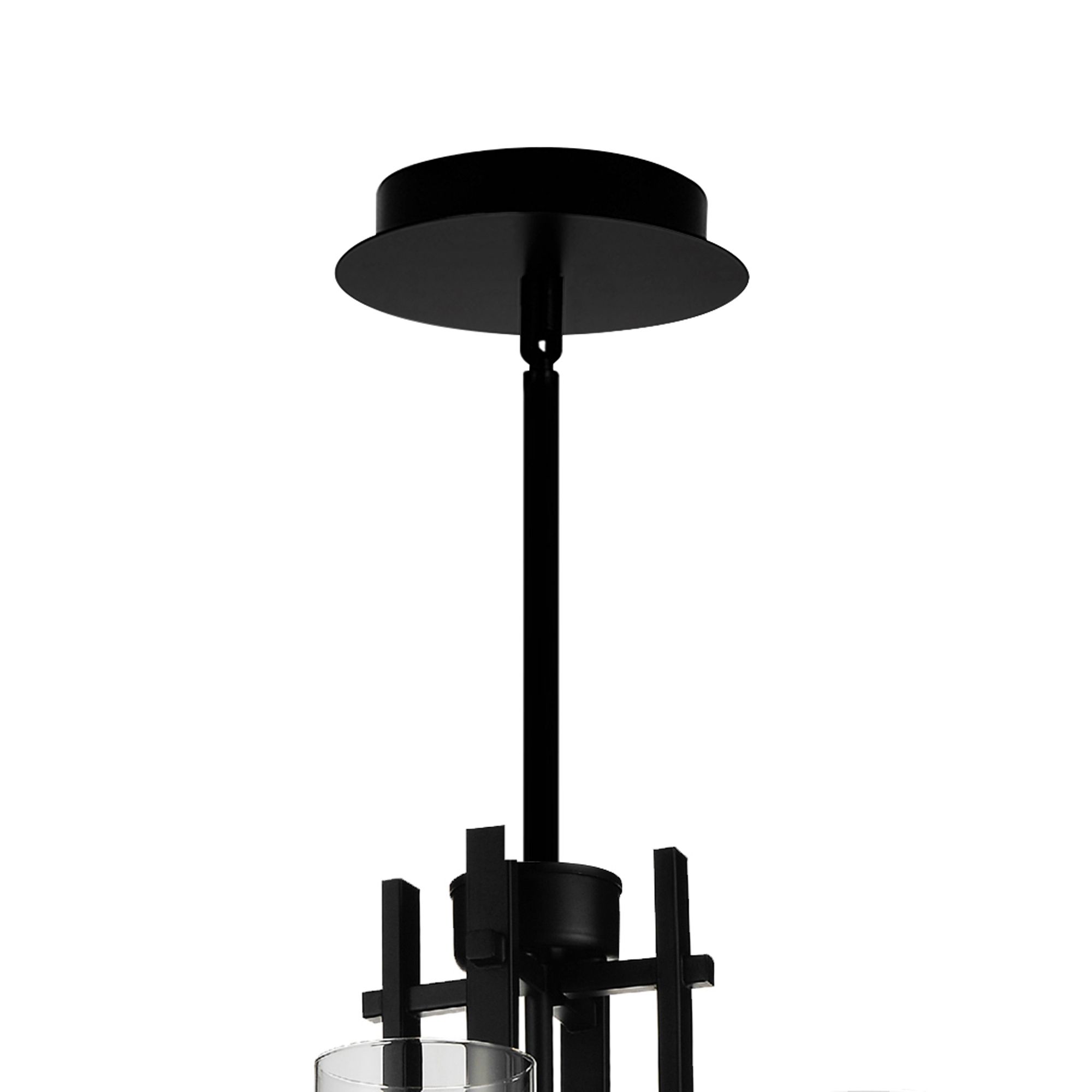 Image 5 Sierra 4 Light 14in Black Mini Pendant more views