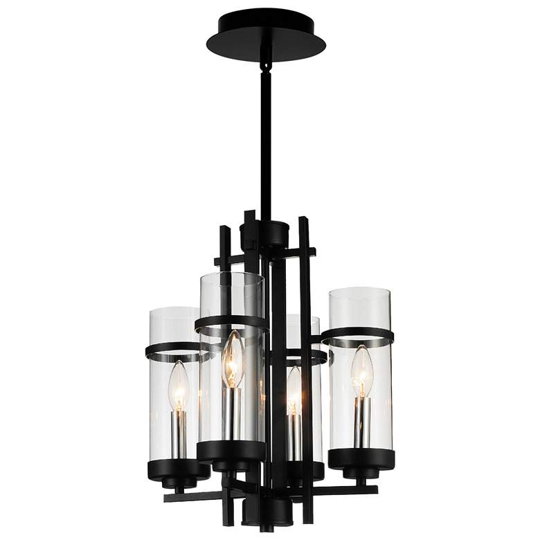 Image 1 Sierra 4 Light Up Mini Pendant With Black Finish