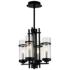 Sierra 4 Light Up Mini Pendant With Black Finish
