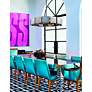 3_Sierra 50" Wide Distressed Bronze Pendant Light more views