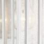 Sierra Craftsman 10" High White Outdoor Wall Light Set of 2