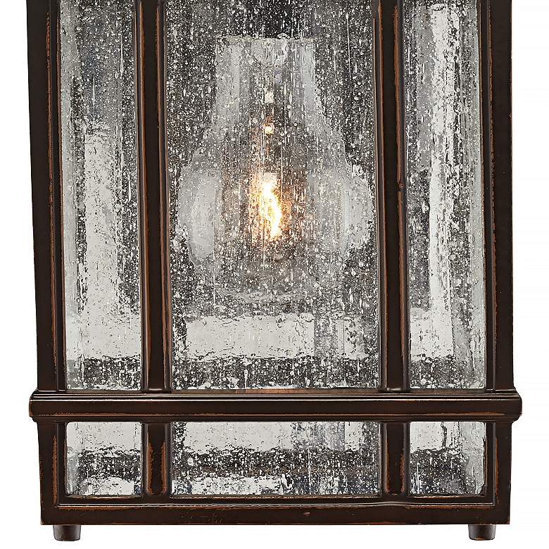 Image 3 Sierra Craftsman 11" High Bronze Finish Outdoor Wall Lights Set of 2 more views