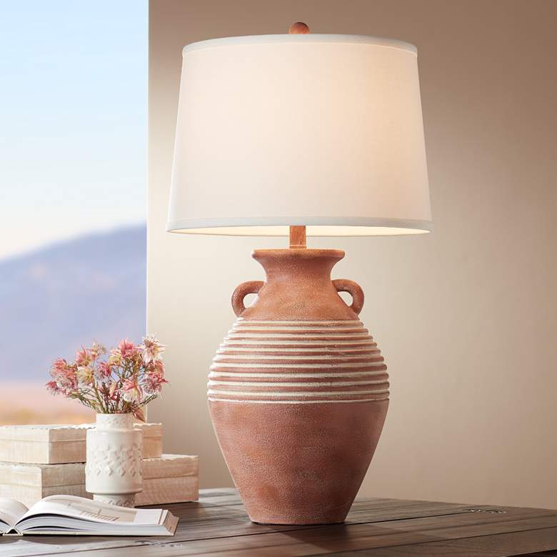 Image 1 Sierra Southwest Rustic Jug Table Lamp