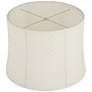 Sierra White Softback Drum Lamp Shade 12x13x10 (Washer)