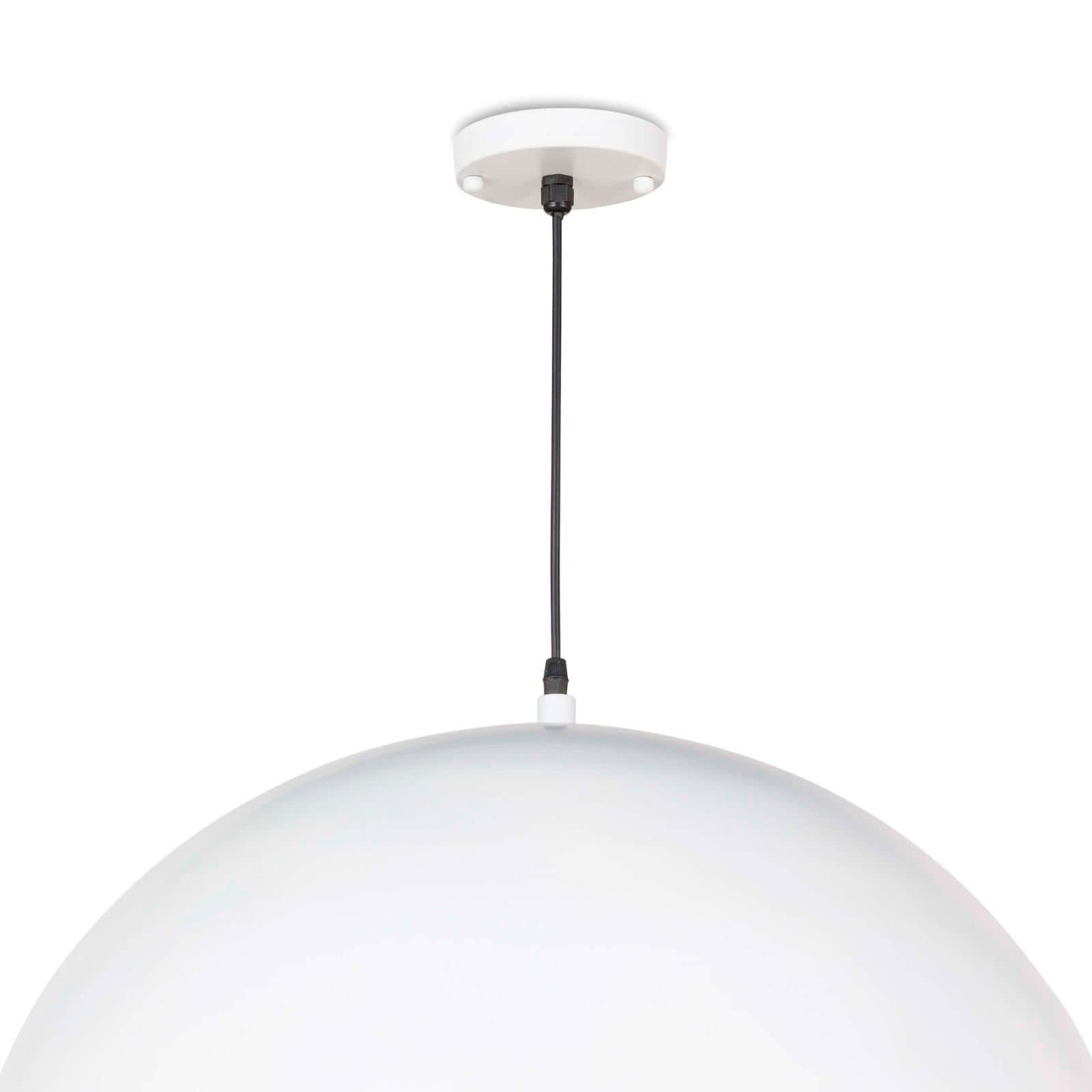 Sigmund 23 1/2" Wide White Dome Pendant Light