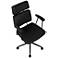 Sigmund Black Faux Leather Adjustable Office Chair