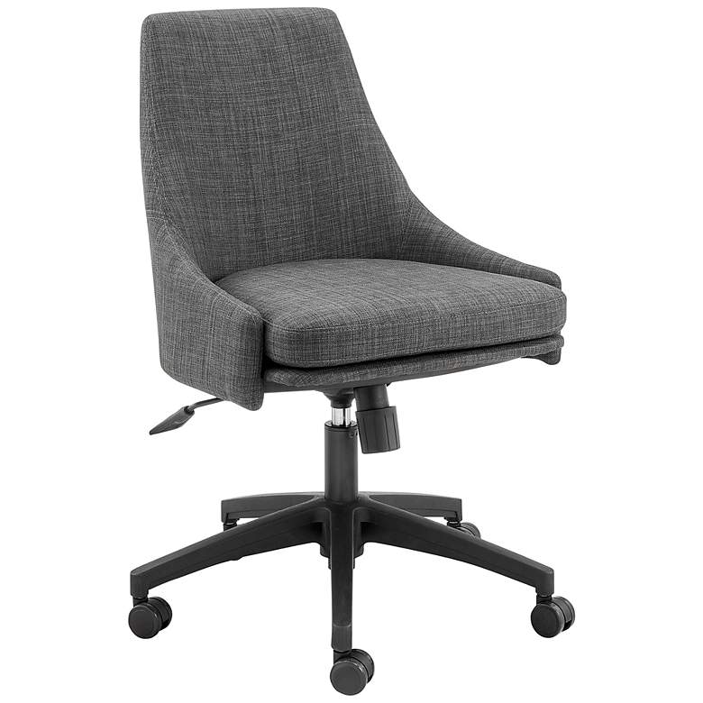 Image 1 Signa Charcoal Fabric Adjustable Swivel Office Chair