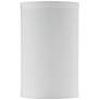 1_Signa White Sandstone Linen Drum Shade 4x4x6.5 (Uno)