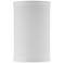 Signa White Sandstone Linen Drum Shade 4x4x6.5 (Uno)
