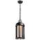 Signal Hill 18 3/4"H Aged Silver Outdoor Hanging Light