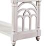 3_Signature 47" Wide Distressed White 3-Tier Console Table more views