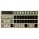 Signature 48" Wide Old Ballpark Scoreboard Wooden Wall Decor