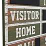 4_Signature 48" Wide Old Ballpark Scoreboard Wooden Wall Decor more views