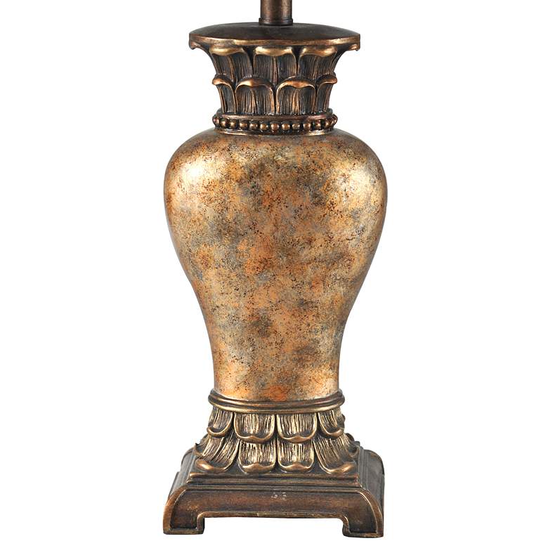 Image 4 Signature Brown and Bronze Table Lamp more views