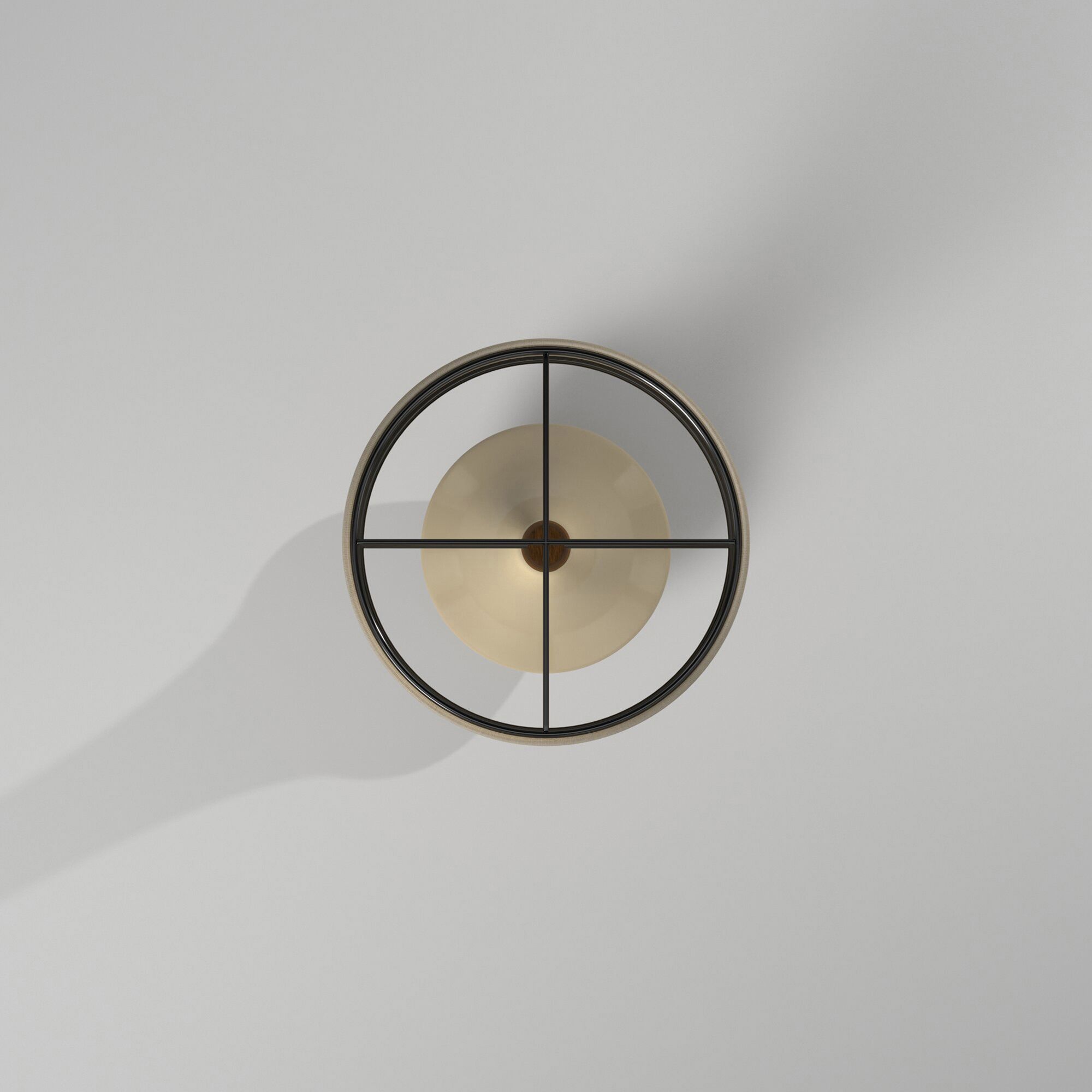 Image 6 Signature Modern 18 1/2" High Cream Glazed Ceramic Accent Table Lamp more views