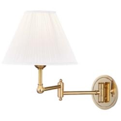 Signature No.1 1 Light Wall Sconce Brass