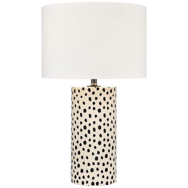 Image 1 Signe 26" High 1-Light Table Lamp - Cream