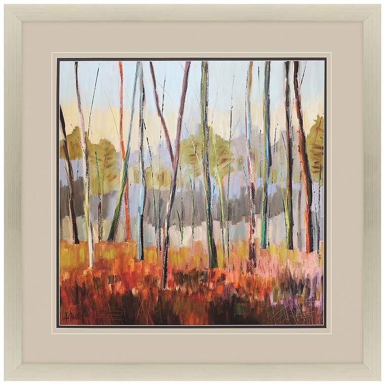Image 3 Signs of Autumn 43" Square Giclee Framed Wall Art