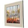 Signs of Autumn 43" Square Giclee Framed Wall Art in scene