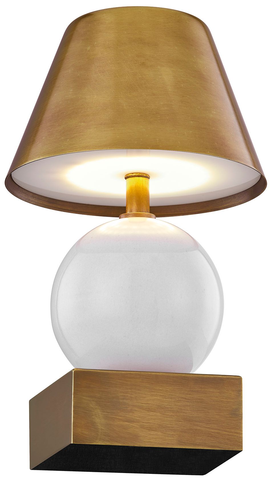 Image 3 Silas 1-Light Portable Rechargeable LED Table Lamp By Coco & Dash more views