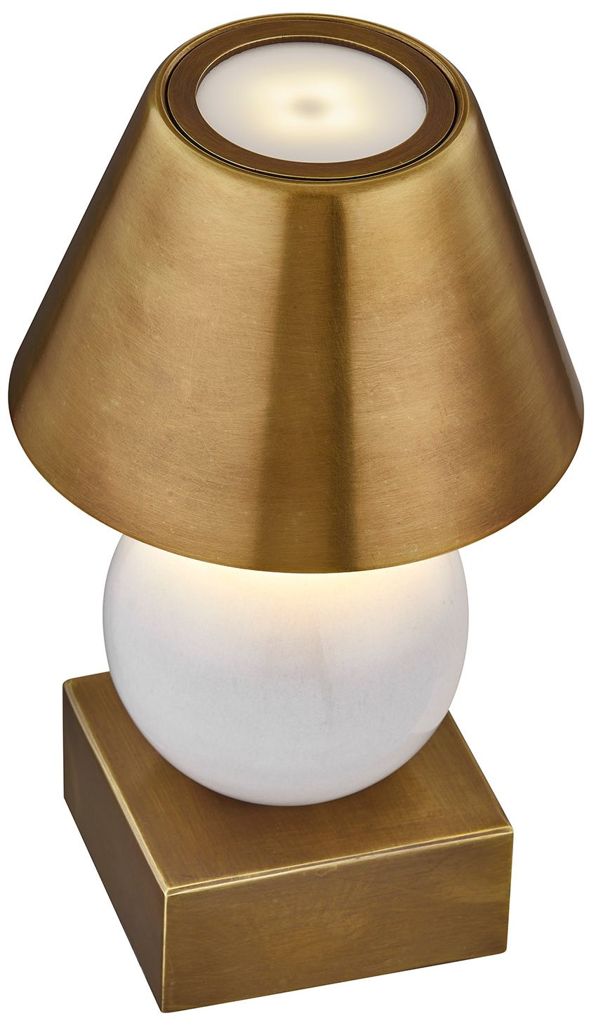 Image 4 Silas 1-Light Portable Rechargeable LED Table Lamp By Coco & Dash more views