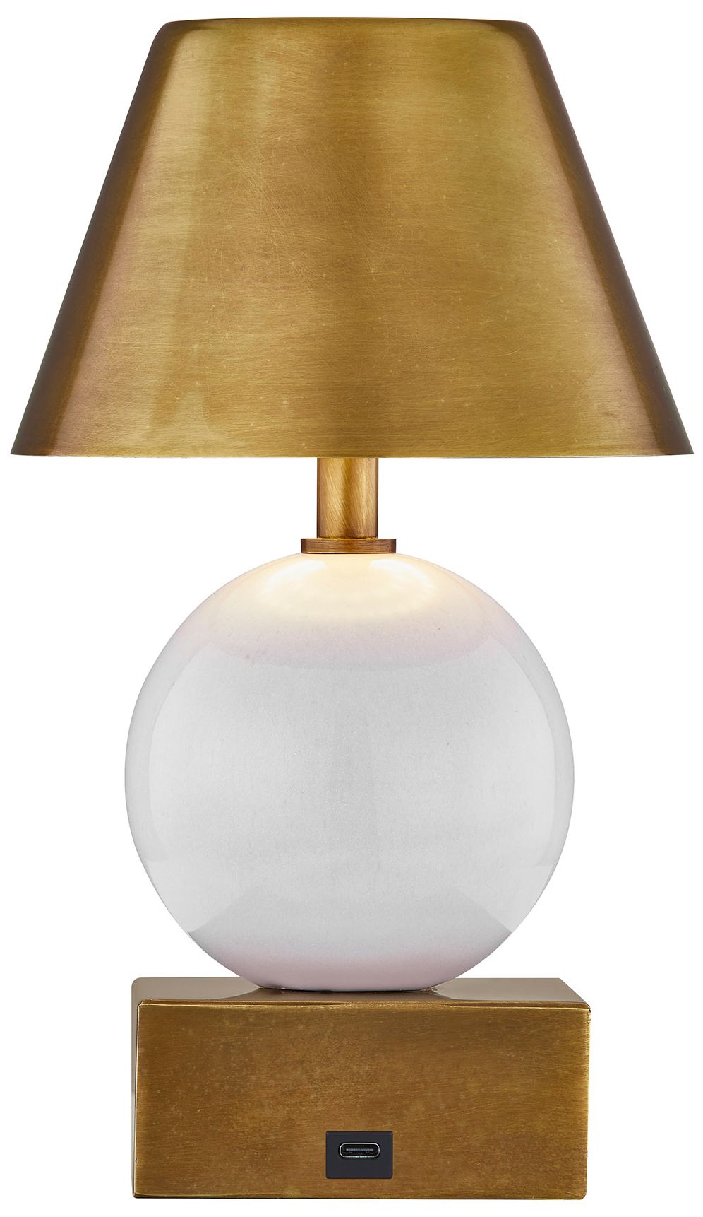 Image 5 Silas 1-Light Portable Rechargeable LED Table Lamp By Coco & Dash more views