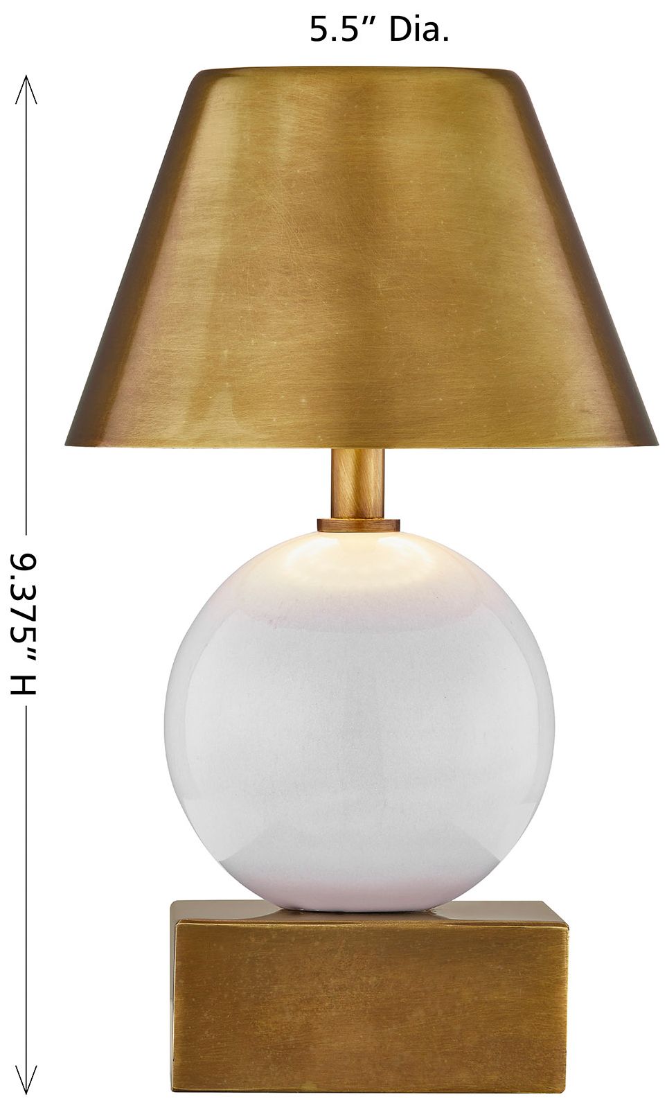 Image 6 Silas 1-Light Portable Rechargeable LED Table Lamp By Coco & Dash more views