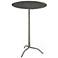Silas 24" High Antique Nickel Accent Table