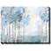 Silent Blue 40" Wide All-Weather Outdoor Canvas Wall Art