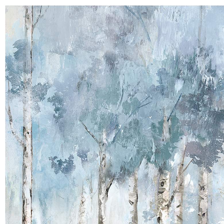 Image 2 Silent Blue 40" Wide All-Weather Outdoor Canvas Wall Art more views