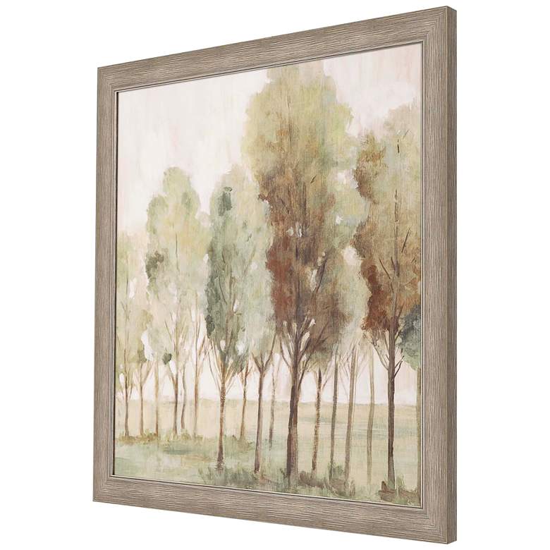 Image 6 Silent Fall 40 inch Square Framed Giclee Wall Art more views