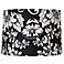 Silhouette Black and White Drum Shade 13x14x10 (Spider)
