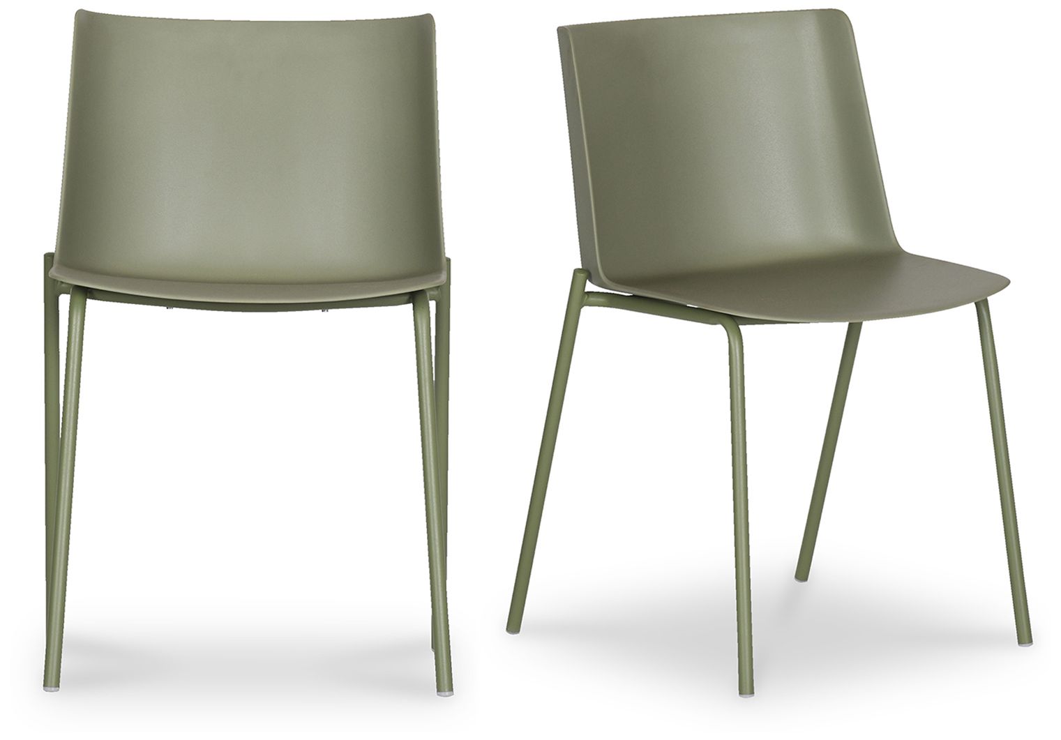 Image 2 Silla Outdoor Dining Chair Sage Green - Set Of Two more views