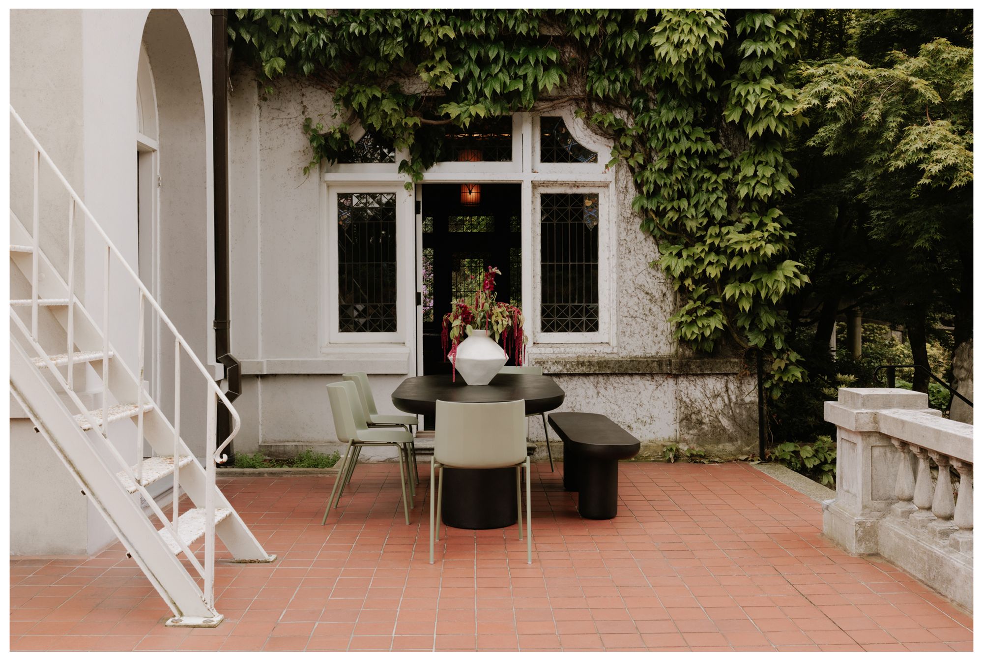 Image 7 Silla Outdoor Dining Chair Sage Green - Set Of Two more views