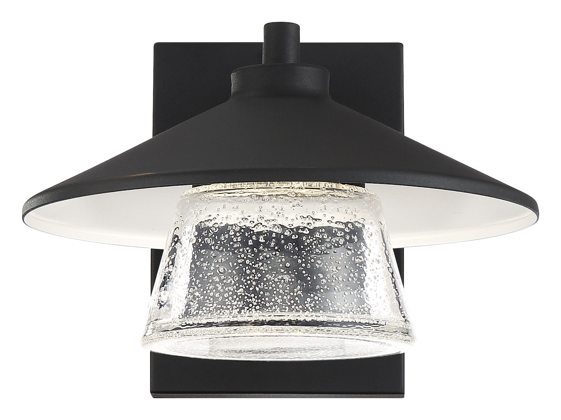 Image 4 Silo 10 1/4" High Black Metal LED Outdoor Wall Light more views