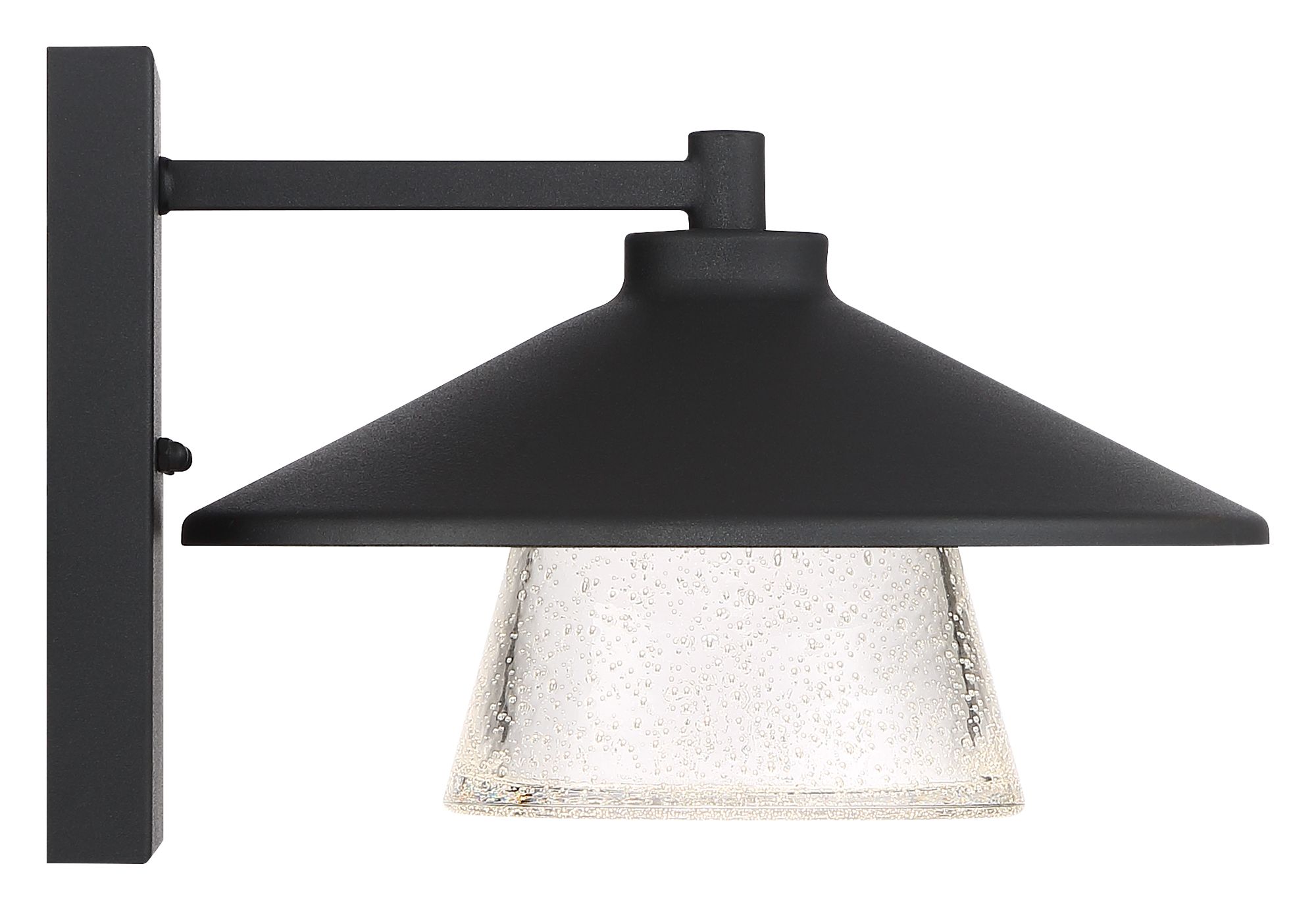 Image 5 Silo 10 1/4" High Black Metal LED Outdoor Wall Light more views