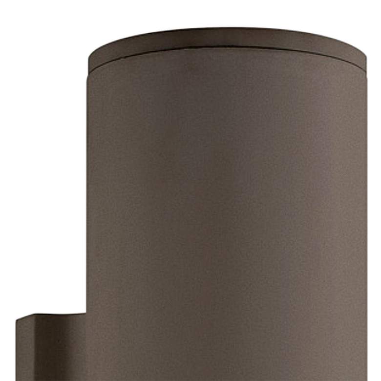 Image 3 Silo 12 inch High Architectural Bronze LED Outdoor Wall Light more views
