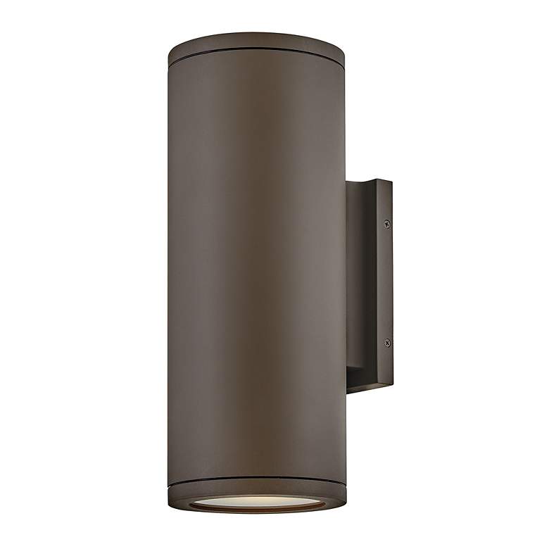 Image 2 Silo 16" High Architectural Bronze LED Outdoor Wall Light more views