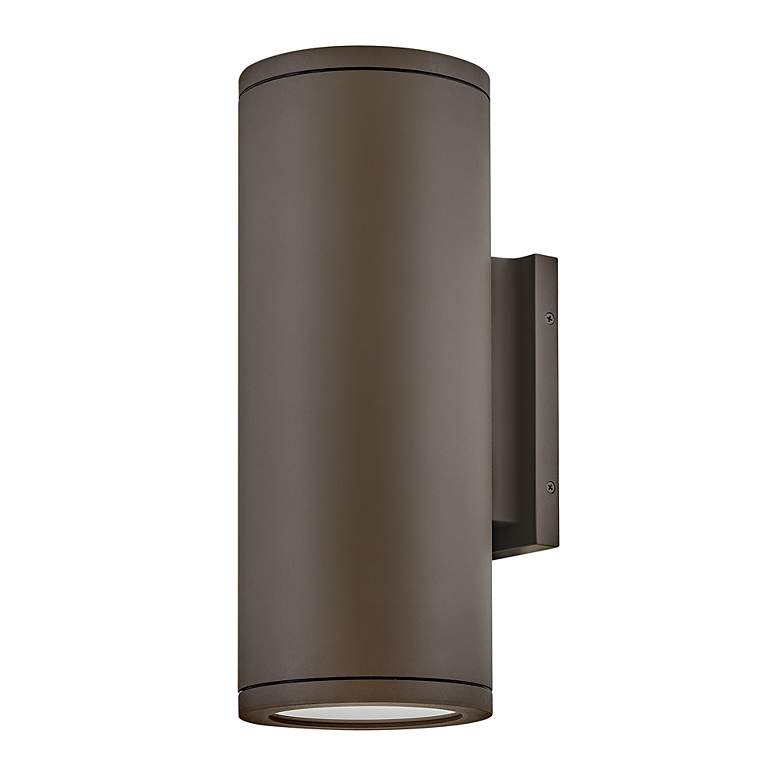 Image 5 Silo 16" High Architectural Bronze LED Outdoor Wall Light more views