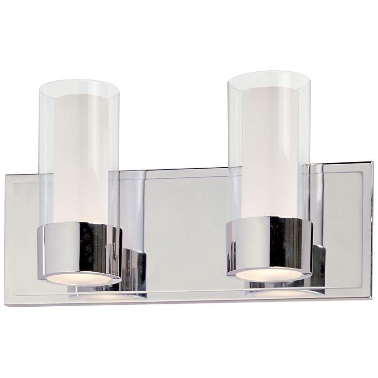Image 1 Silo 2-Light Bath Vanity With LED Bulbs