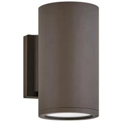 Silo 8&quot; High Architectural Bronze LED Outdoor Wall Light